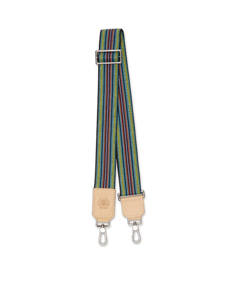 Black Webbing Crossbody Strap