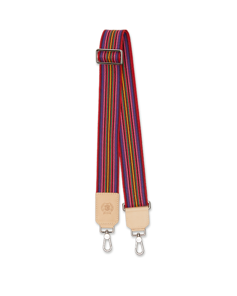 Pink Webbing Crossbody Strap