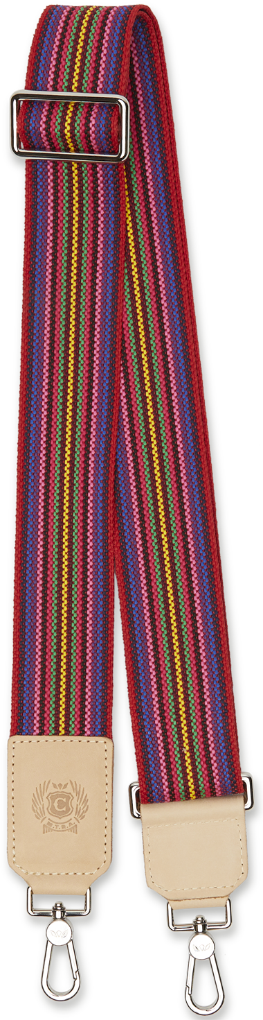 Pink Webbing Crossbody Strap - Image 2