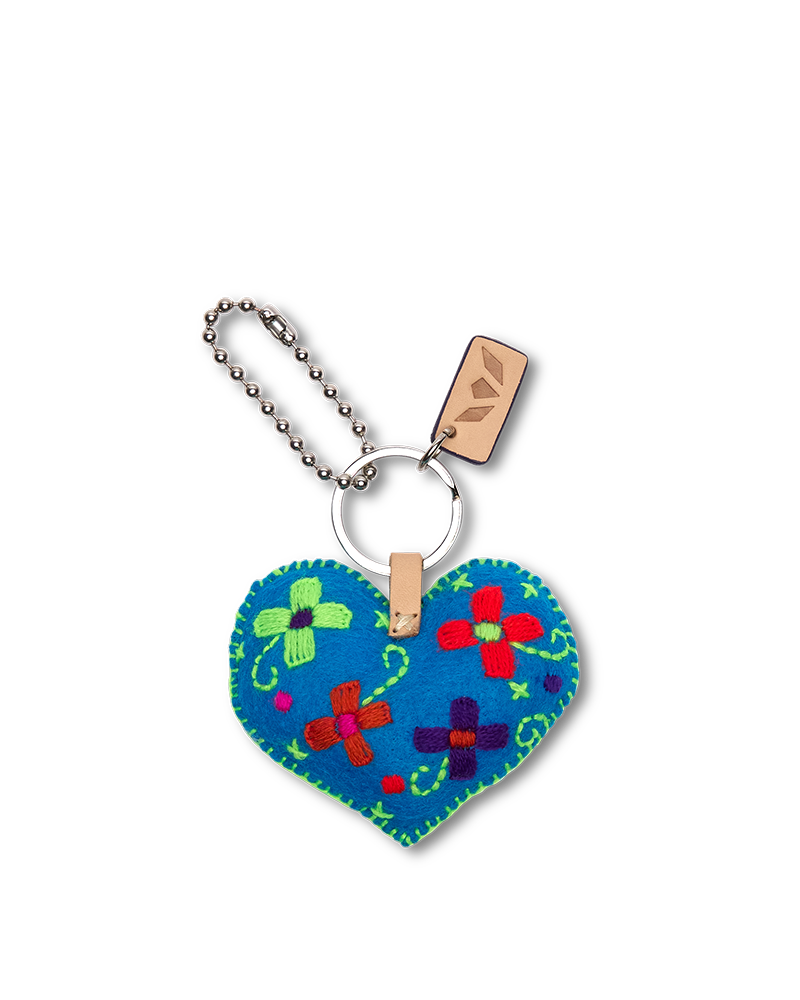 Corazon Grande Turquoise Charm