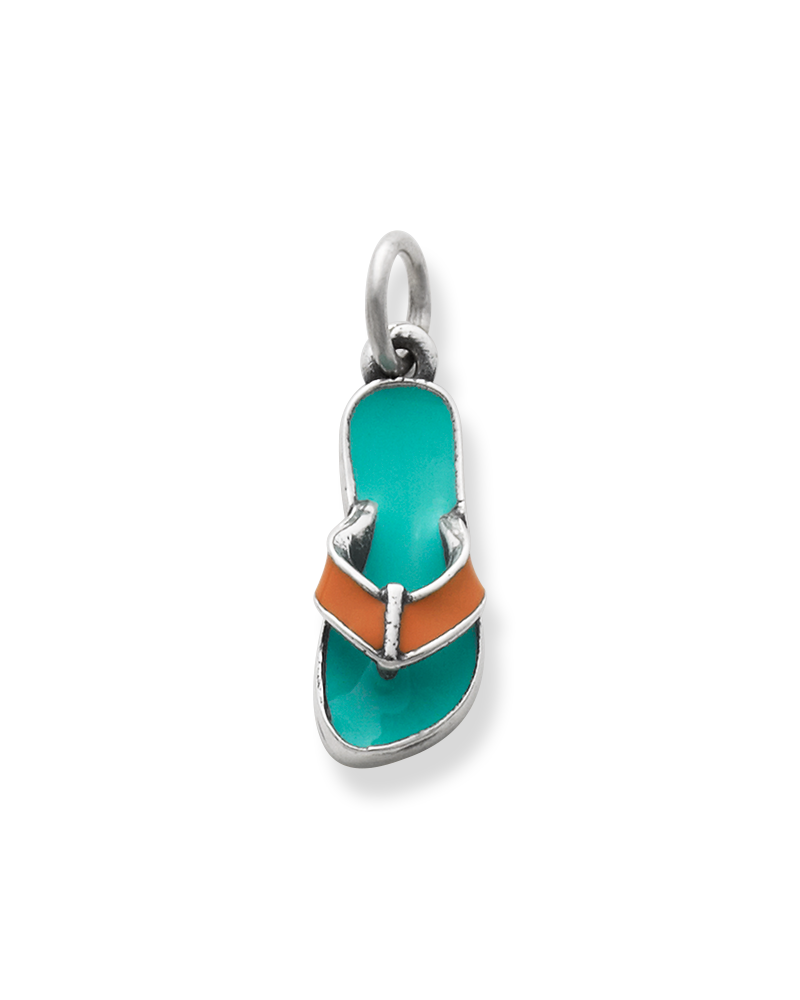 Enamel Flip-Flop Charm - Image 3