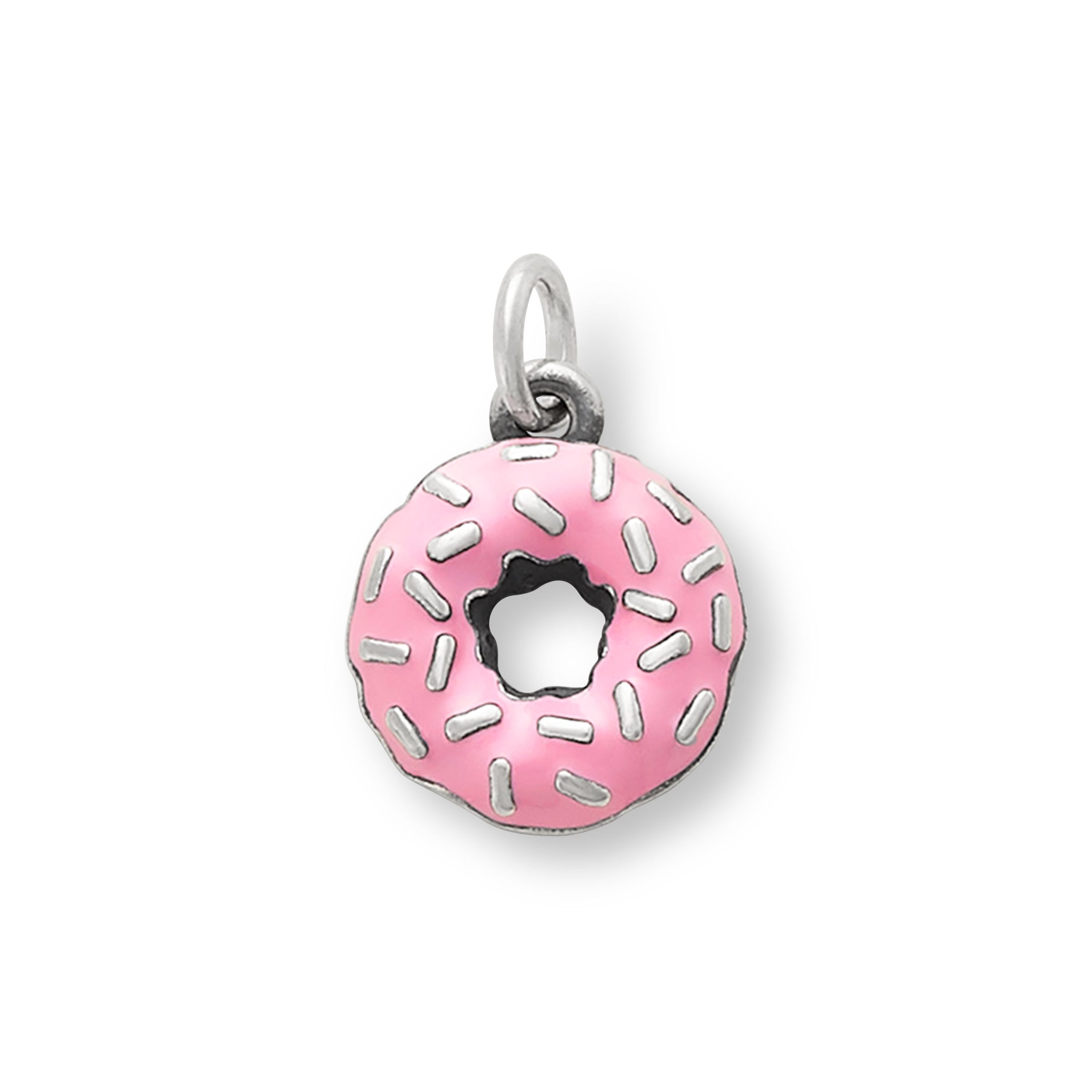 Enamel Frosted Donut Charm - Image 2