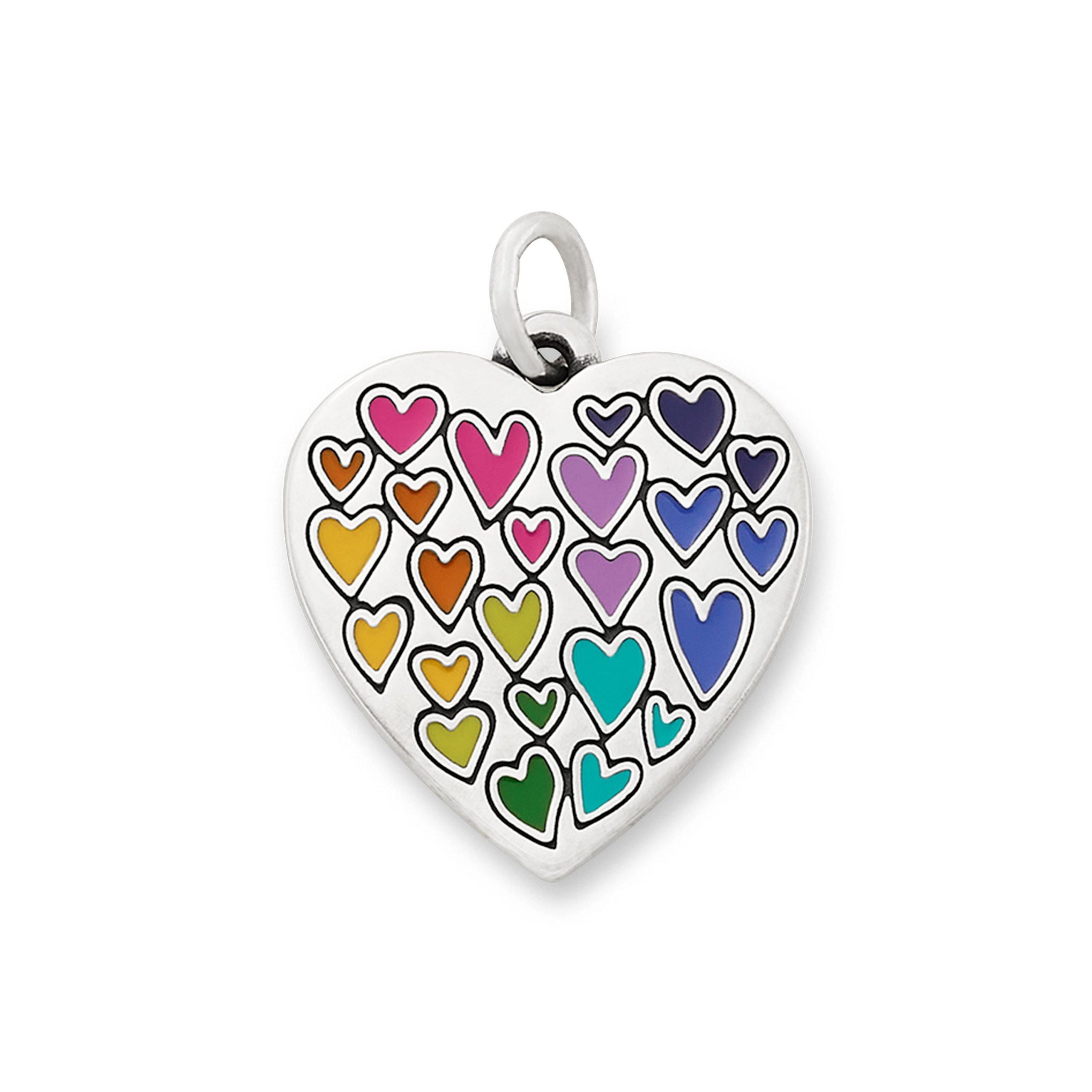 Full of Love Enamel Heart Charm - Image 2