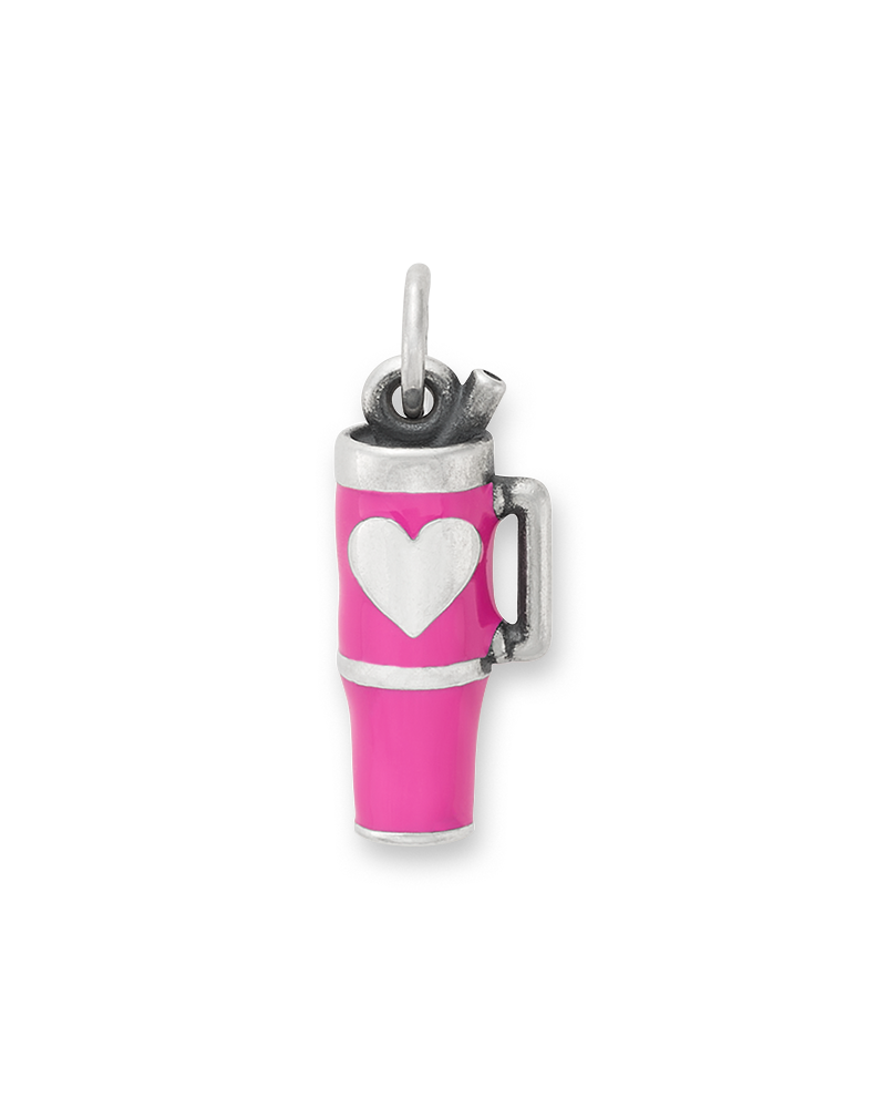 Enamel Love My Cup Charm - Image 3