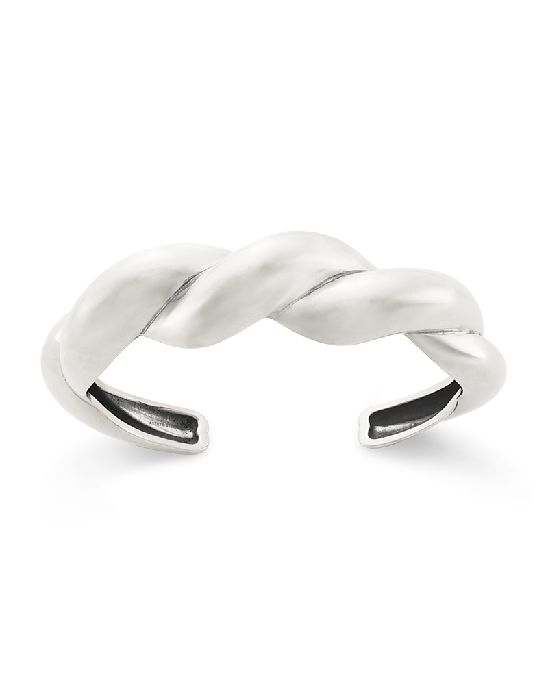 Bold Twist Cuff Bracelet - Image 3
