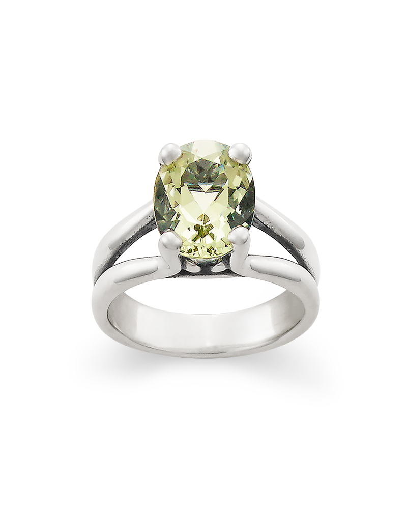 Oval Prasiolite Ring - Image 3