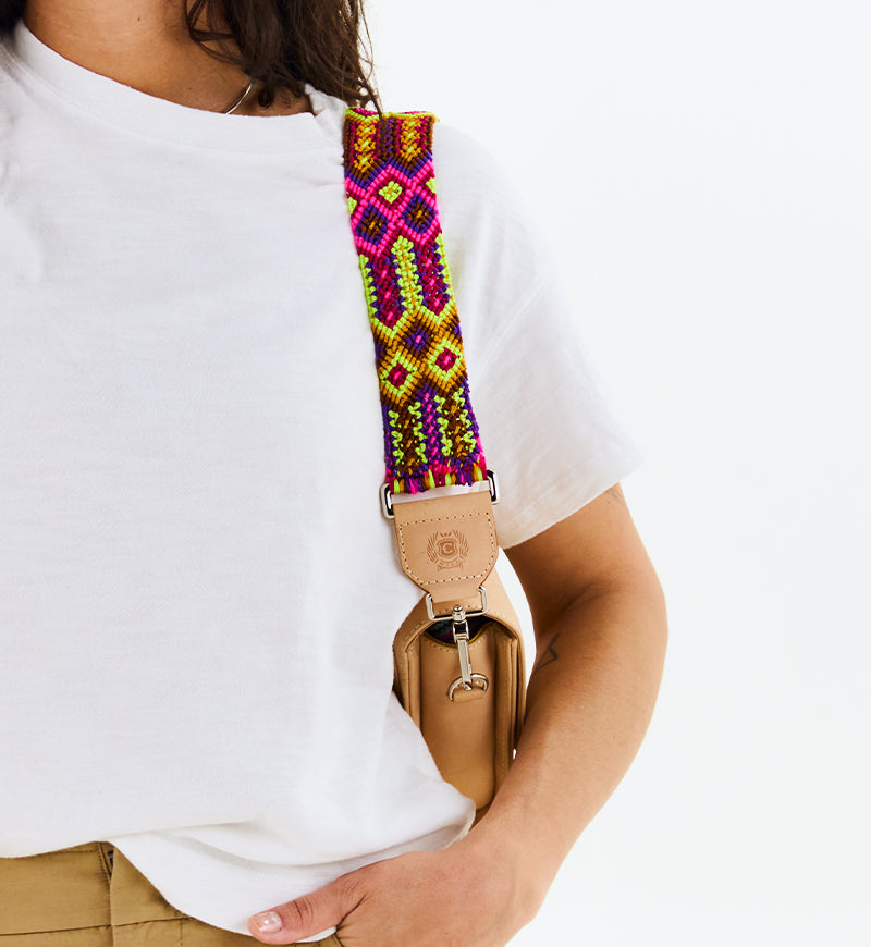 Bubbles Wide Woven Shoulder Strap - Image 3